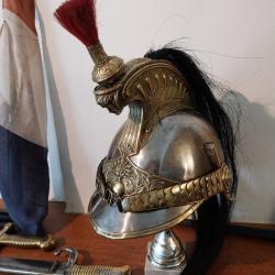 casque Cuirassier modèle 1874 (France) Fabricant GOUERY & Cie