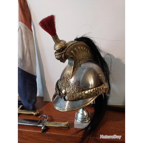 casque Cuirassier modle 1874 (France) Fabricant GOUERY & Cie