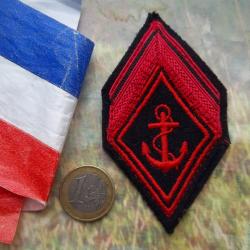 losange Ml 45 militaire insigne tissu troupe de marine caporal ADL
