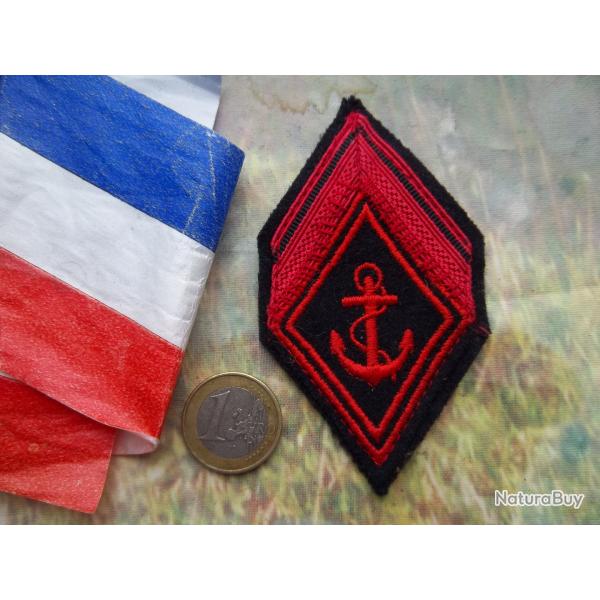 losange Ml 45 militaire insigne tissu troupe de marine caporal ADL
