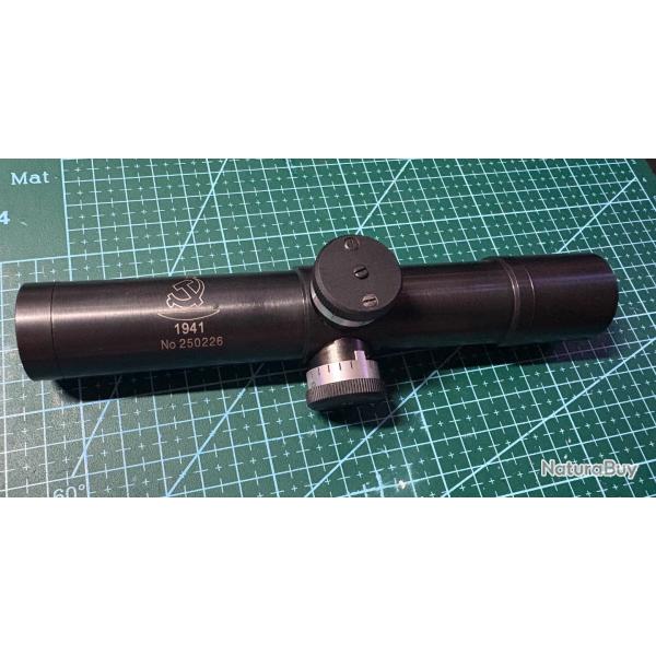 Lunette PU 3,5x reproduction pour Mosin nagant et Svt 40