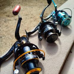 Lot de 3 moulinets 7000
