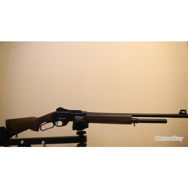 Fusil  levier sous-garde Hunt Group Arms L12-04 Noir ; 12/76 bille acier   #H261