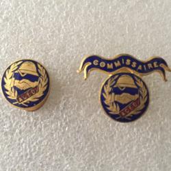 boutons de manchettes commissaire A C E O