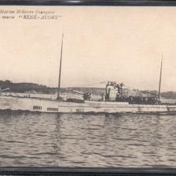 CPA- Marine Militaire Française  - Sous - Marin "RÊNE - AUDRY " N°3725