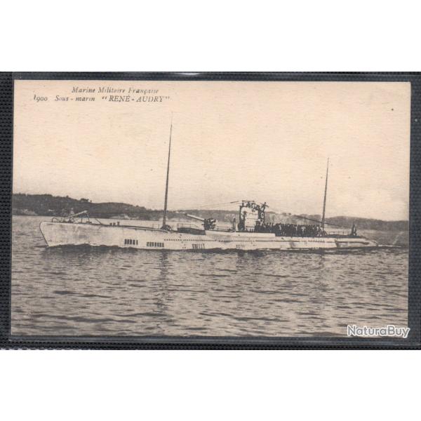 CPA- Marine Militaire Franaise  - Sous - Marin "RNE - AUDRY " N3725