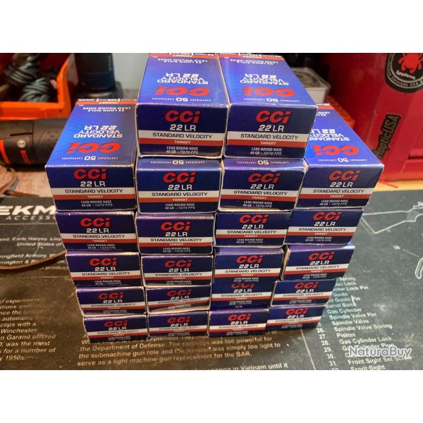 lot 22lr cci / blazer / eley
