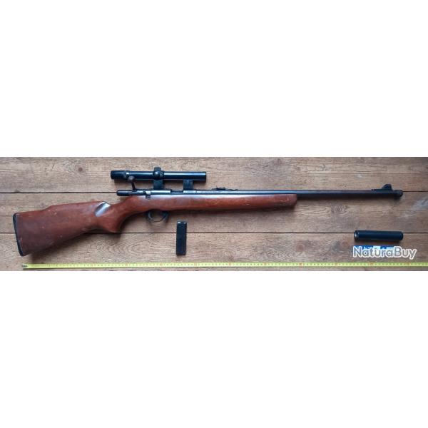 Carabine 22LR Armscor avec silencieux et lunette