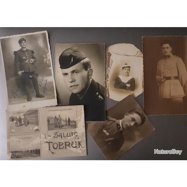 Lot photos militaires