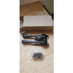 Neuf Bipied carbone fixation grenadière avec adaptateur rail picatinny