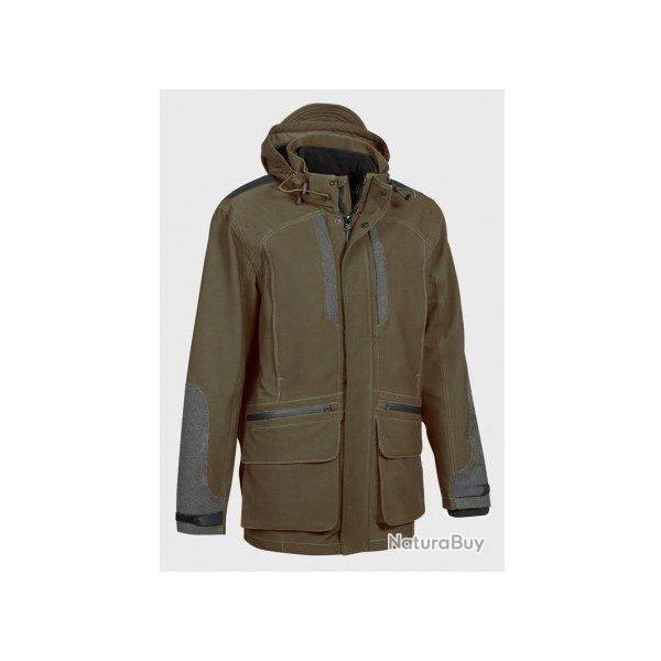 Veste de chasse chamois kaki ProHunt VERNEY CARRON