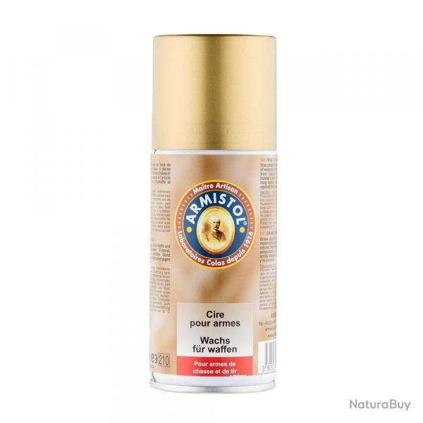 Spray Cire Bois Spcial Crosses Armistol - Protection Durable - Nourrit et Protge - Finition Satin