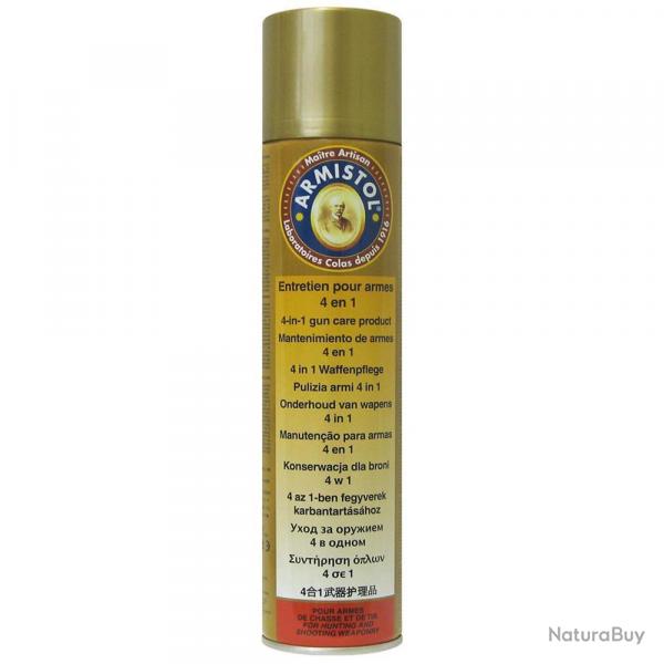 Huile Entretien Armes Armistol 4 en 1 - Protection, Nettoyage, Lubrification, Conservation - Perform
