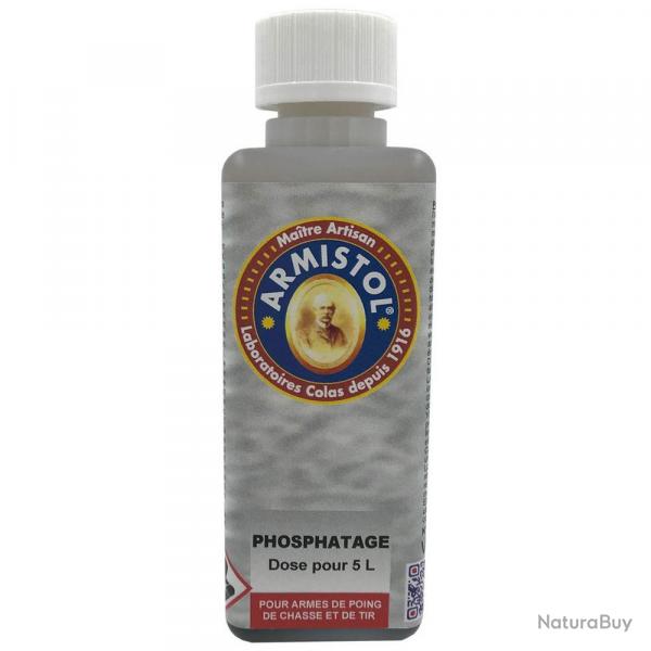 Dose de Phosphatage Armistol 125ml - Traitement Anticorrosion - Protection Durable pour Armes et Mt