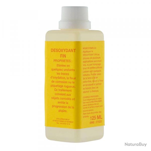 Dsoxydant Fin Ets Lefaucheux 125 ml - Nettoyage Prcis - Protection Durable - Pour Armes et Mcanis