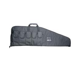 Housse Noire Multi-Poches ASG 105x32cm - Protection Robuste - Rangement Pratique - Transport Sécuris