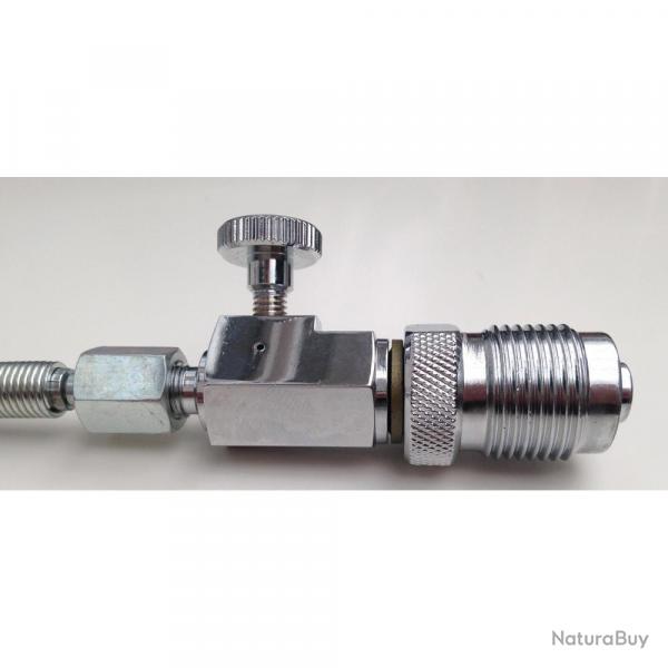 Tube de Remplissage 200 Bars Gamo - Haute Pression Scurise - Compatible Bouteilles PCP - Remplissa