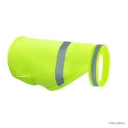 Gilet de sécurité réfléchissant pour chien - jaune - LIVRAISON GRATUITE