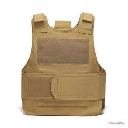 Gilet tactique léger et imperméable - kaki - LIVRAISON GRATUITE