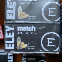 ELEY MATCH  22LR