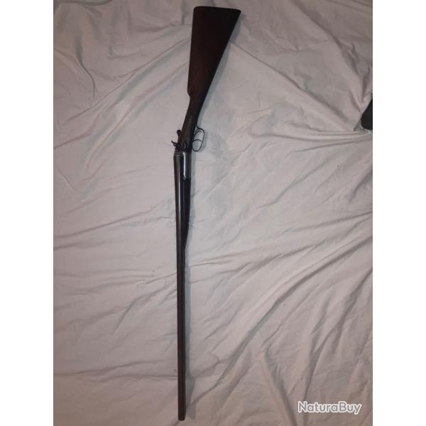 Fusil Juxtapos  Chiens WR Pape Cal. 12