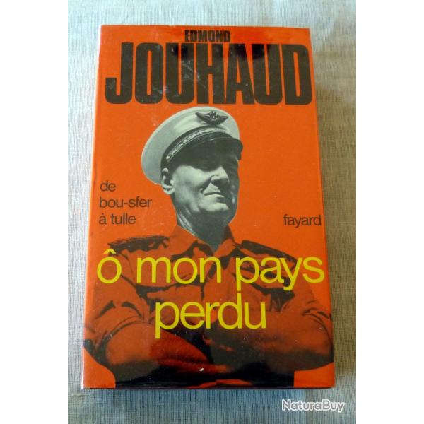 Livre :  Mon Pays Perdu - De Bou-Sfer  Tulle