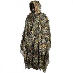 PONCHO CAMOUFLAGE 3D - Forêt européeenne - LIVRAISON GRATUITE