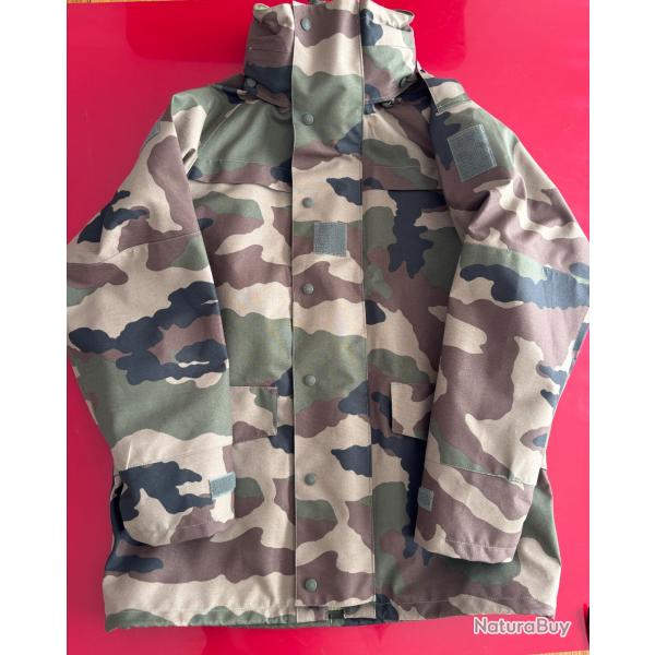 Parka militaire arme francaise 2011 VTN Taille 96 L (Grand XL)   capuche intgre neuf Idal chass