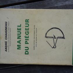 manuel du piégeur  1970