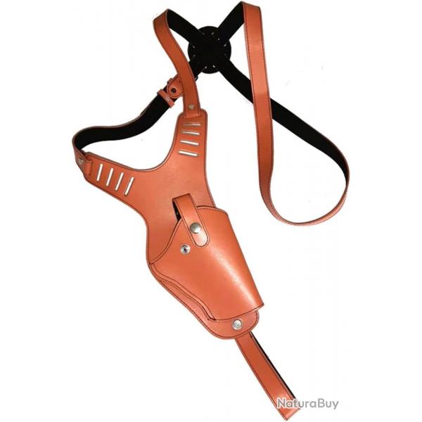 Holster d'paule droitier - marron - LIVRAISON GRATUITE