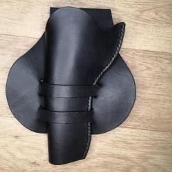 holster  "hell on wheels" gaucher noir