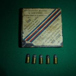 Trés rare 5 cartouches de 5 mm Brun-Latrige -