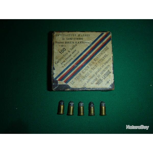 Trs rare 5 cartouches de 5 mm Brun-Latrige -