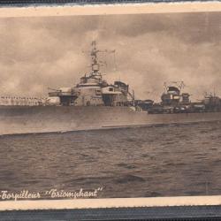 CPA - MARINE DE GUERRE -"Le Contre - Torpilleur " Triomphant " N°3729