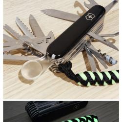 Victorinox couteau suisse Swisschamp noir