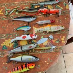 Leurre bigbait pour pêche du brochet et silure état proche du neuf