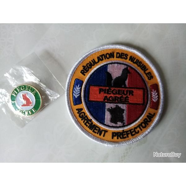 vend cusson neuf brod et petit badge pigeur agr