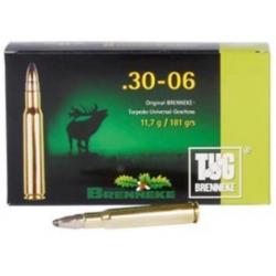 BALLE BRENNEKE TUG , CALIBRE:30-06.Lot de 40 cartouches.