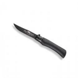 Couteau Old Bear Total Black taille S lame acier 1.4060 revêtement PTFE noir manche en bois d'ayous