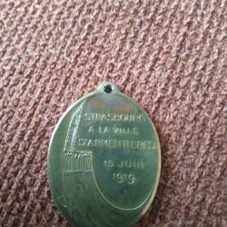 Medaille ww1, Strasbourg Armentiere