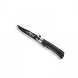 Couteau Old Bear Total Black taille S lame acier 1.4060 revêtement PTFE noir +virole en laiton