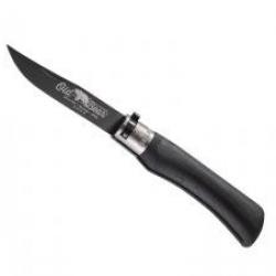 Couteau Old Bear Total Black taille L lame acier 1.4060 revêtement PTFE noir +virole en laiton