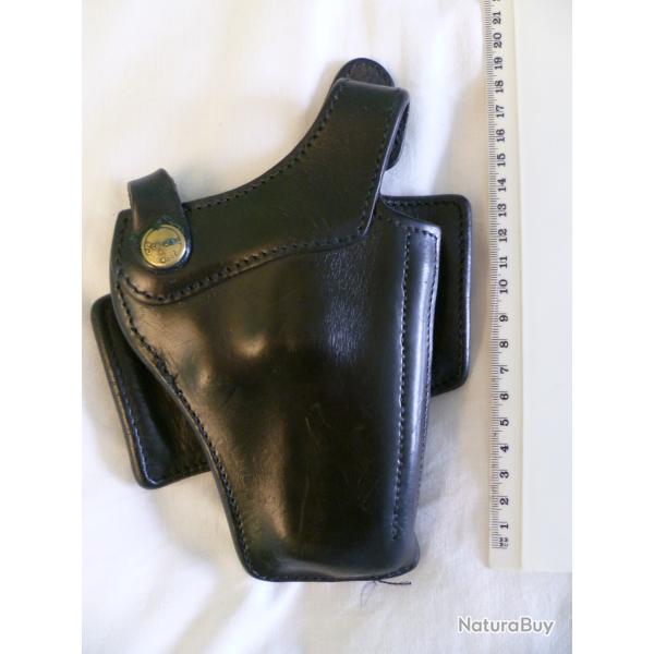 Holster de ceinture droitier en cuir de marque SCORPION modle RAPIDO 3' pour rvolver 3 pouces