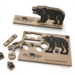 Support pour couteau Old Bear (kit de vitrine à monter)