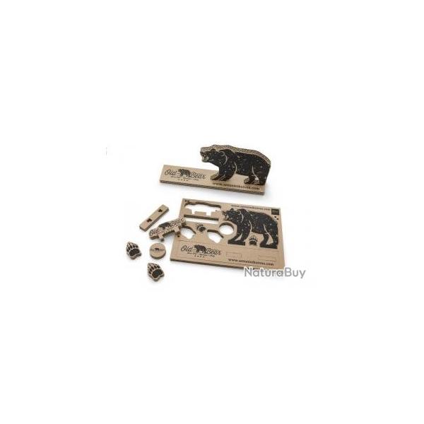 Support pour couteau Old Bear (kit de vitrine  monter)