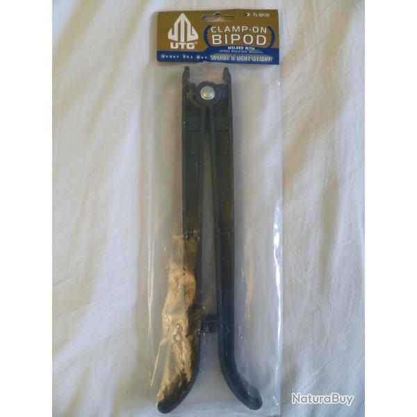 Bipied amovible pince  canon de marque UTG (Under The Gun)