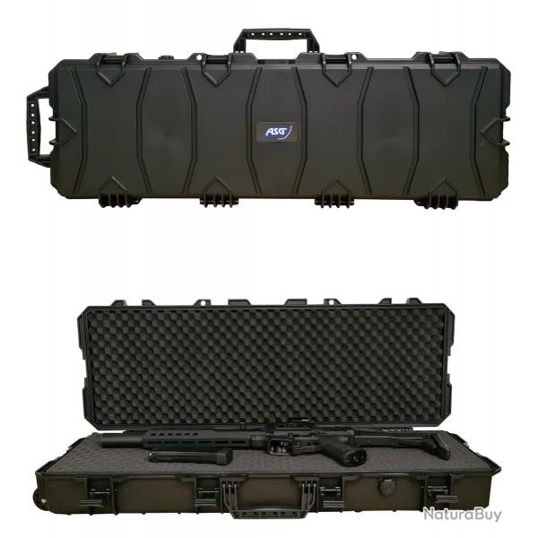 Mallette transport Antiichoc Polymere -100 cm- ASG - Noire