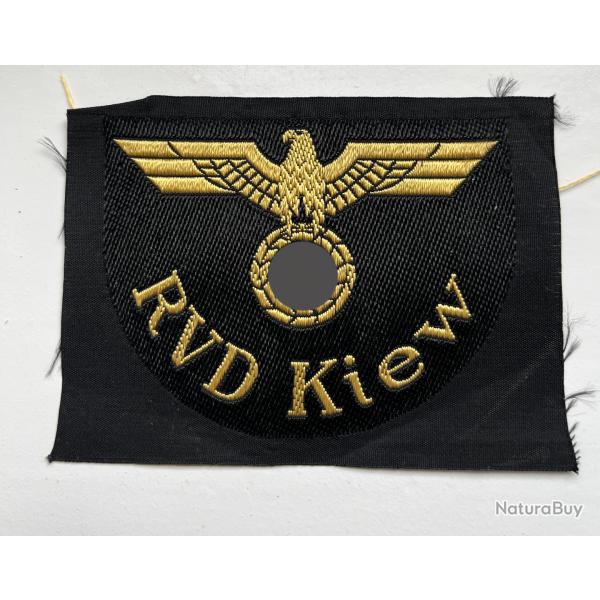 Insigne de manche RVD KIEW - Reichsbahn WW2 .