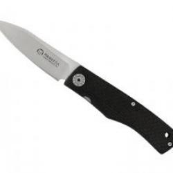 Couteau Maserin CARBON lame acier N690 à cran intérieur