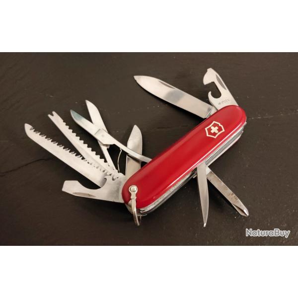 Victorinox couteau suisse Deluxe Fisherman Model 136f Victoria 1961-1963 Collector